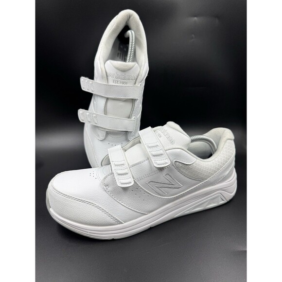 New Balance 928v3 Women's 10.5 Leather Walking Shoes White Comfort WW928HW3 - Picture 1 of 16